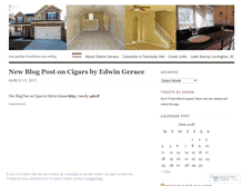 Tablet Screenshot of edwingerace.wordpress.com