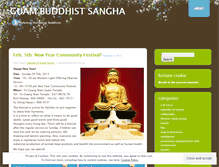 Tablet Screenshot of guamdharma.wordpress.com