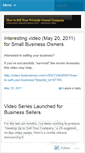 Mobile Screenshot of howtosellyourcompany.wordpress.com