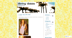 Desktop Screenshot of darlingdaisies.wordpress.com