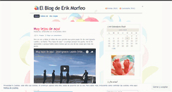 Desktop Screenshot of erikmorfeo.wordpress.com