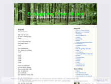 Tablet Screenshot of knudsandbaek.wordpress.com