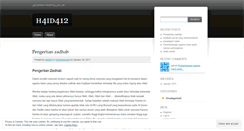 Desktop Screenshot of h4id412.wordpress.com