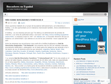 Tablet Screenshot of buscadoresenespanol.wordpress.com