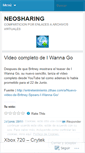 Mobile Screenshot of neosharing.wordpress.com