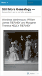 Mobile Screenshot of moregenealogy.wordpress.com