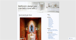 Desktop Screenshot of bathroomremodelingideas.wordpress.com