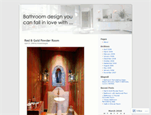 Tablet Screenshot of bathroomremodelingideas.wordpress.com