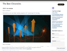 Tablet Screenshot of microbrewery.wordpress.com
