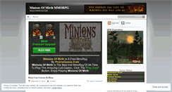 Desktop Screenshot of minionsofmirth.wordpress.com