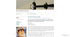 Desktop Screenshot of kashmirmedia.wordpress.com
