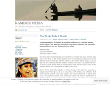 Tablet Screenshot of kashmirmedia.wordpress.com