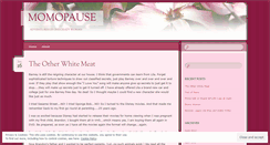 Desktop Screenshot of momopause.wordpress.com