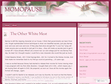 Tablet Screenshot of momopause.wordpress.com