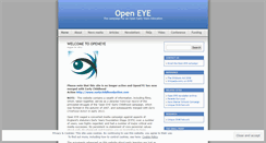 Desktop Screenshot of openeyecampaign.wordpress.com