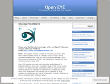 Tablet Screenshot of openeyecampaign.wordpress.com