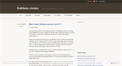 Desktop Screenshot of kathleenjordan27.wordpress.com