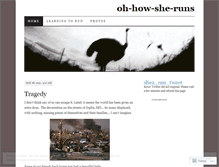 Tablet Screenshot of ohhowsheruns.wordpress.com