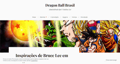 Desktop Screenshot of dragonballbr.wordpress.com