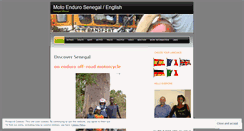 Desktop Screenshot of motoendurosenegalen.wordpress.com