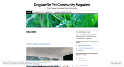 Desktop Screenshot of dogpawfile.wordpress.com