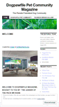 Mobile Screenshot of dogpawfile.wordpress.com