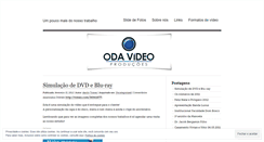 Desktop Screenshot of odavideo.wordpress.com