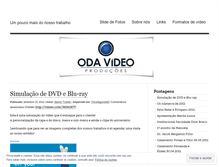 Tablet Screenshot of odavideo.wordpress.com