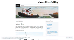 Desktop Screenshot of janetetter.wordpress.com