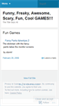 Mobile Screenshot of funfreegames.wordpress.com