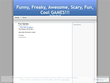 Tablet Screenshot of funfreegames.wordpress.com