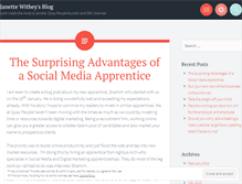 Tablet Screenshot of janettequaypeople.wordpress.com
