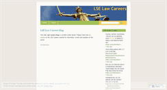 Desktop Screenshot of lselawcareers.wordpress.com