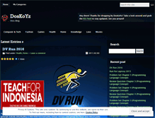 Tablet Screenshot of doskoyz.wordpress.com