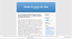 Desktop Screenshot of pacoamaya.wordpress.com
