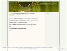 Tablet Screenshot of gabrielbunster.wordpress.com