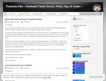 Tablet Screenshot of pandandaelite.wordpress.com