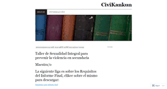 Desktop Screenshot of civikankun.wordpress.com