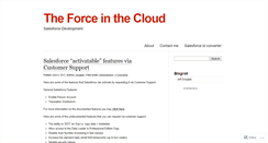 Desktop Screenshot of cloudjedi.wordpress.com