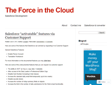 Tablet Screenshot of cloudjedi.wordpress.com