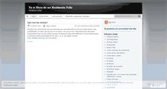 Desktop Screenshot of felicidadsinlimites.wordpress.com