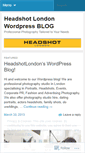 Mobile Screenshot of headshotlondon.wordpress.com