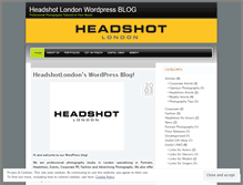 Tablet Screenshot of headshotlondon.wordpress.com