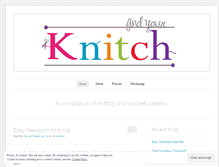 Tablet Screenshot of findyourknitch.wordpress.com