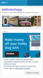 Mobile Screenshot of bibliotechepg.wordpress.com