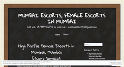 Desktop Screenshot of mumbaiescortshotty.wordpress.com