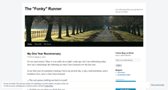 Desktop Screenshot of fonkyrunner.wordpress.com