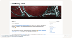 Desktop Screenshot of iamstealingideas.wordpress.com