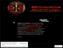 Tablet Screenshot of jerrycavallaro.wordpress.com