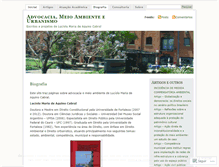 Tablet Screenshot of luciolacabral.wordpress.com